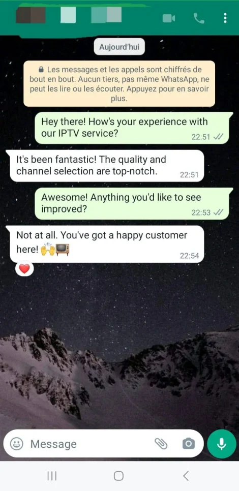Conversation WhatsApp client 4